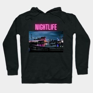 Nightlife Lights in the City Hoodie